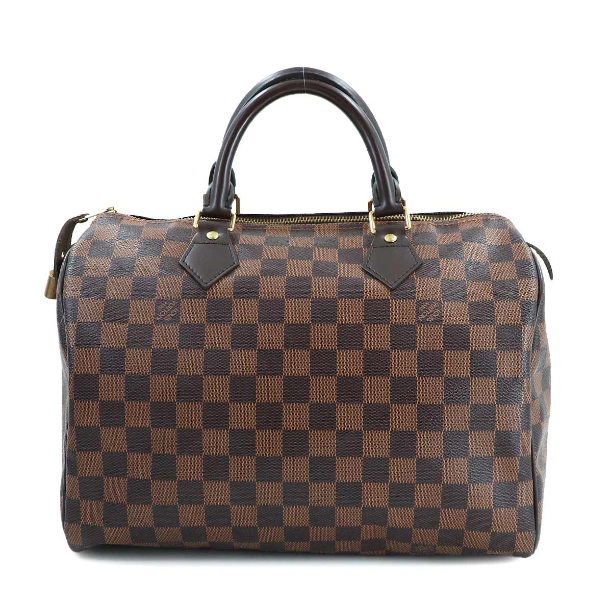 Damier Speedy 30 Hand Bag Ebene N41531 Brown Purse