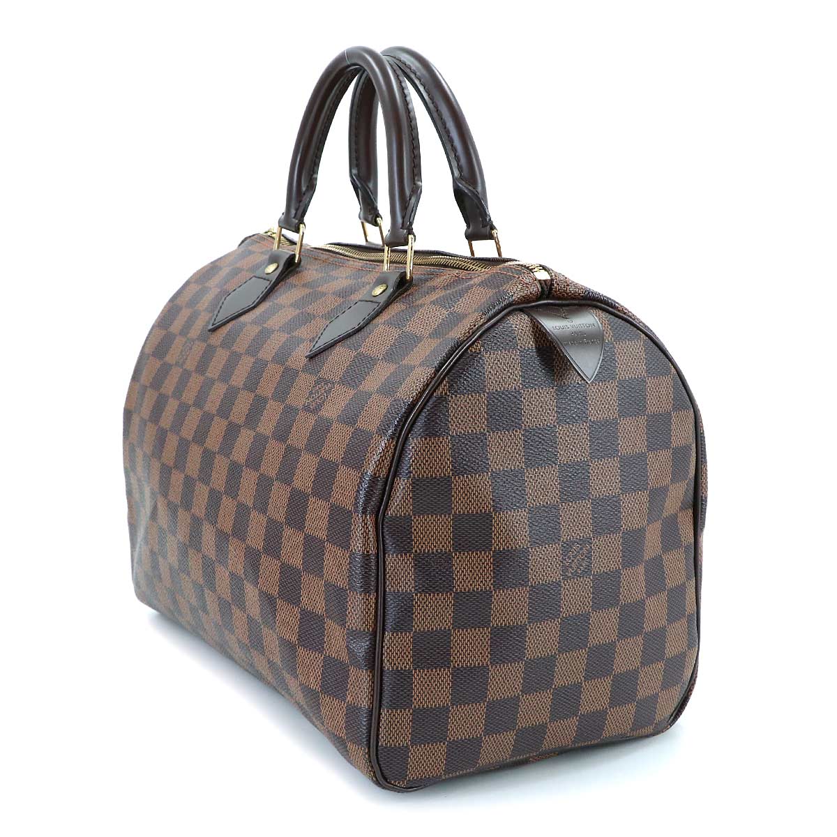 Damier Speedy 30 Hand Bag Ebene N41531 Brown Purse