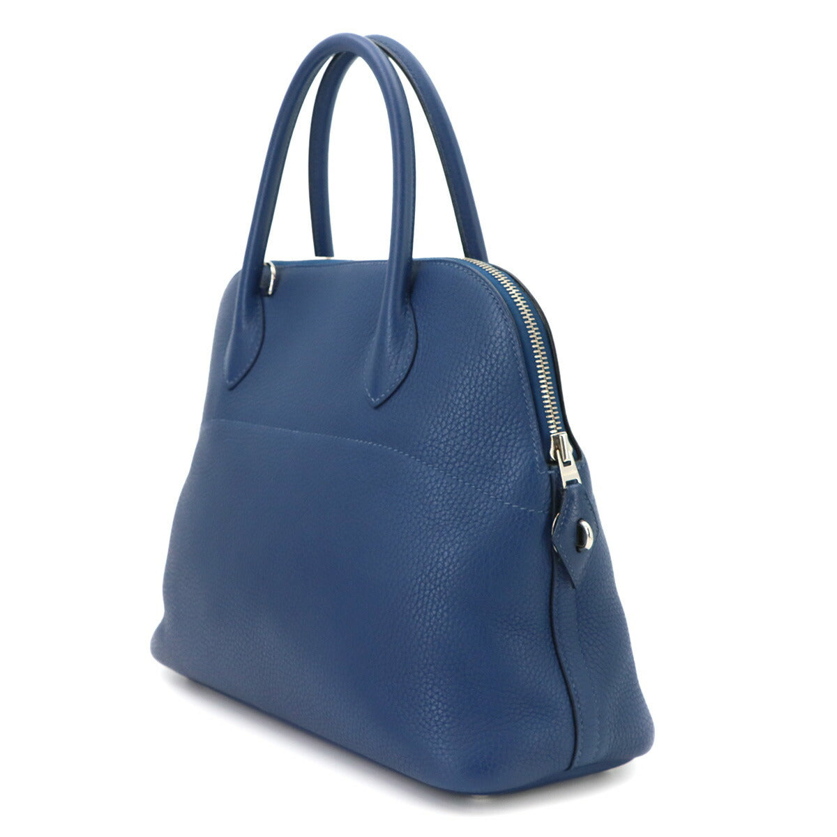 Bolide 31 2way Hand Shoulder Bag Taurillon Clemence Deep blue