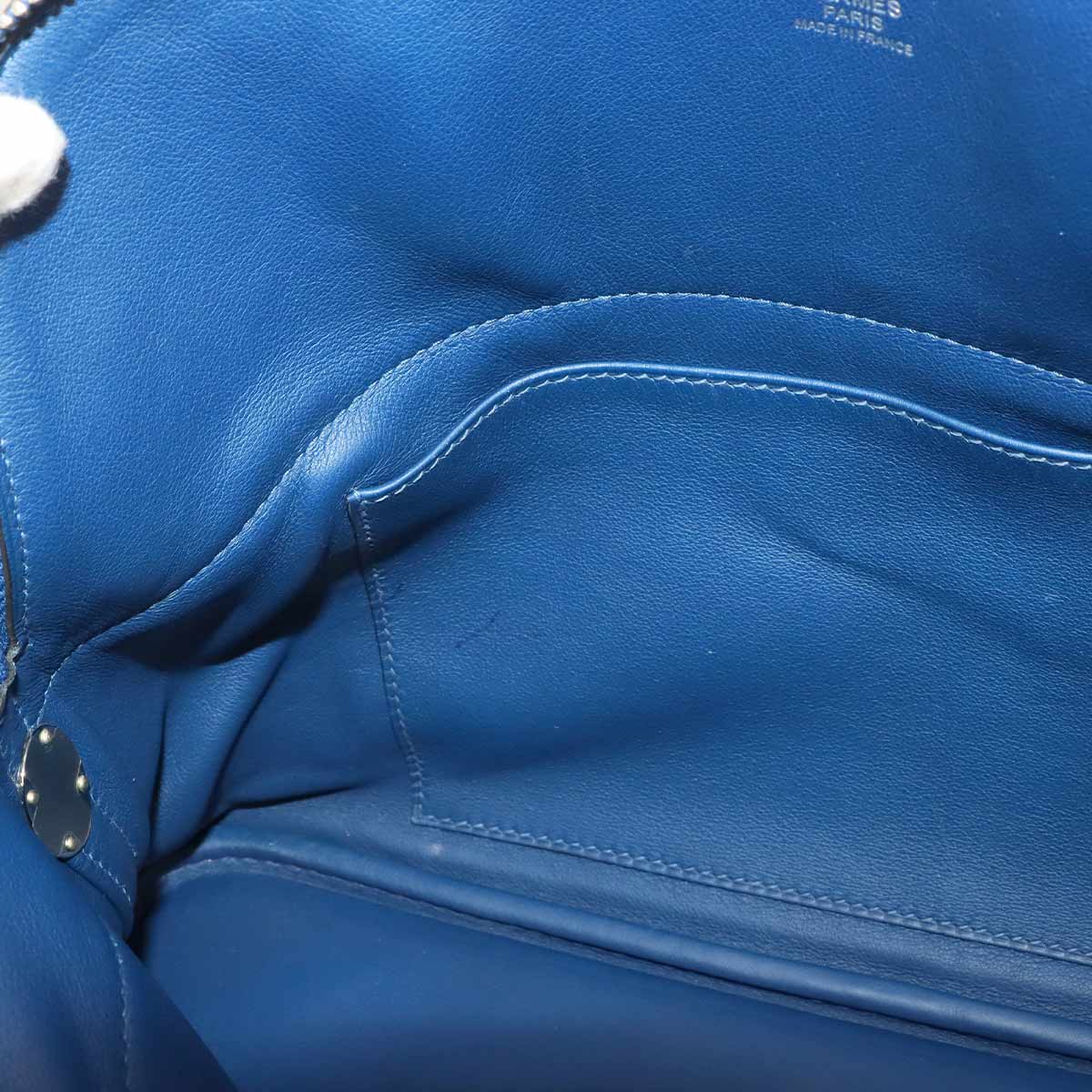 Bolide 31 2way Hand Shoulder Bag Taurillon Clemence Deep blue