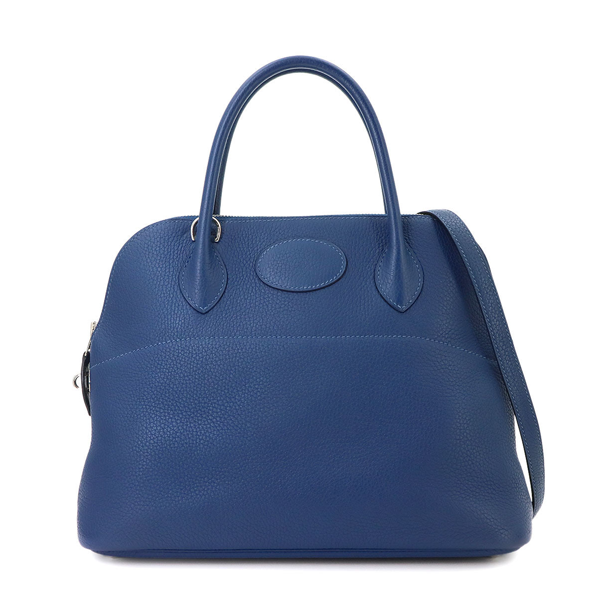 Bolide 31 2way Hand Shoulder Bag Taurillon Clemence Deep blue