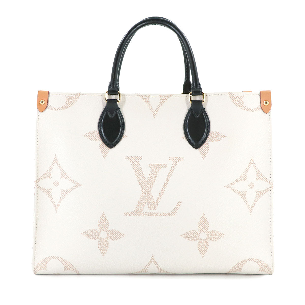 Monogram Dune Onthego MM Tote Shoulder Bag M46912