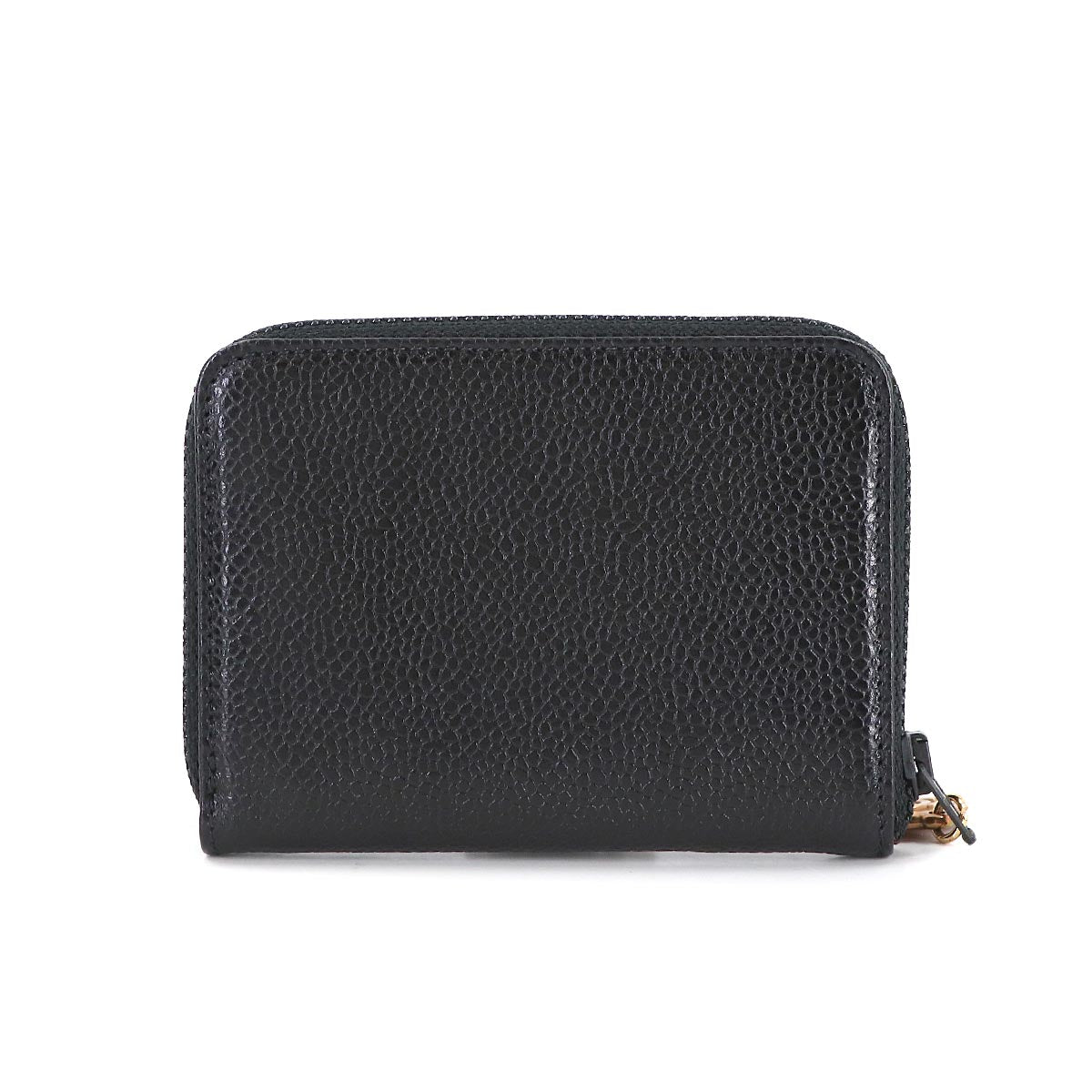 Zip around 6 Key Case Leather Black Vintage Accessory