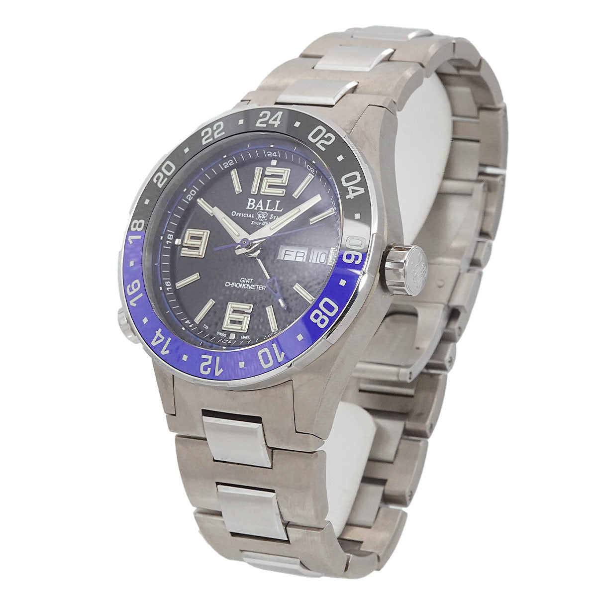 Roadmaster Marine GMT DG3030B Day Date Automatic Mens Watch