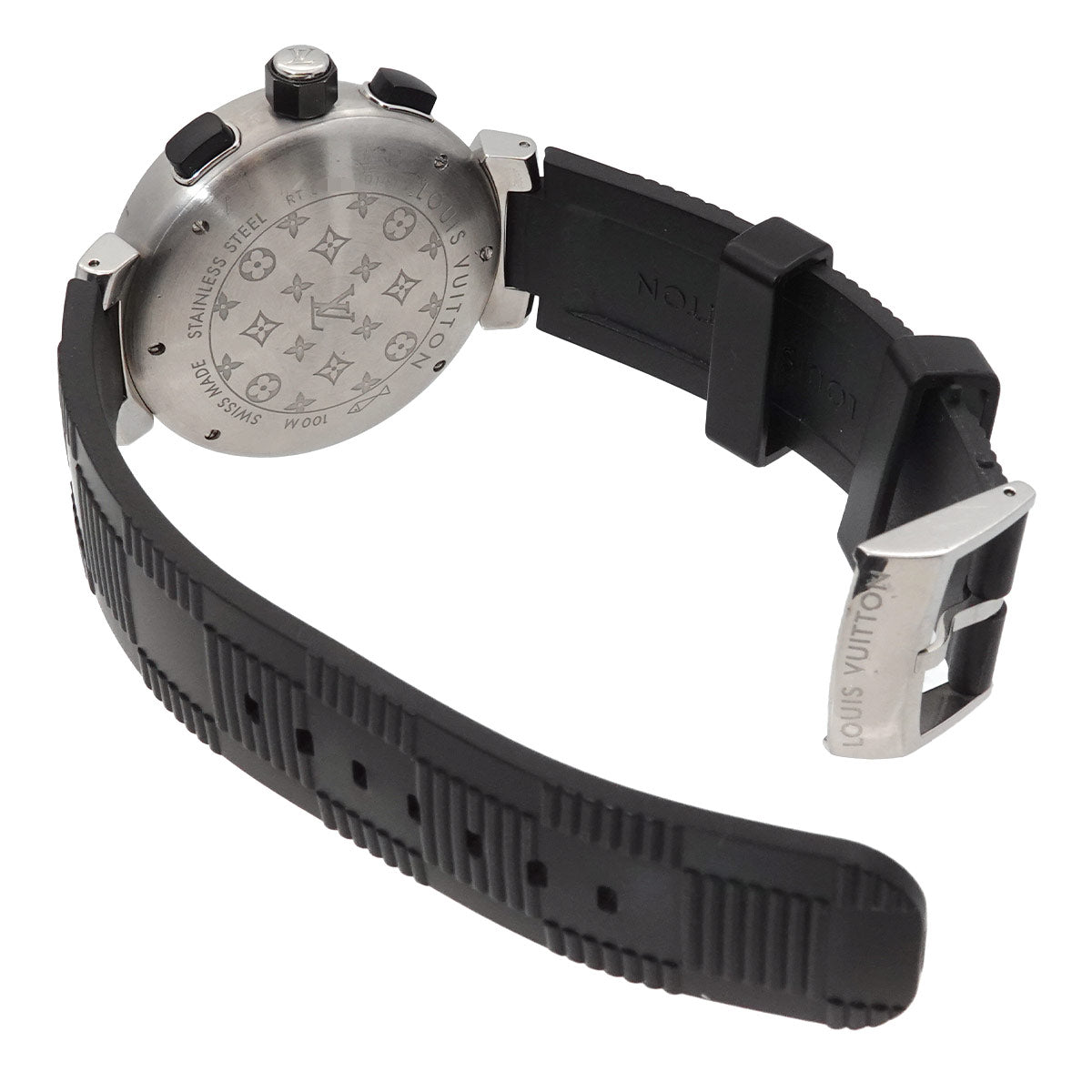Tambour In Black Q118F Quartz Analog Digital Watch