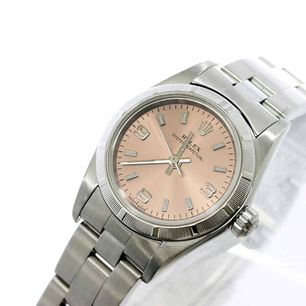 Oyster Perpetual 76030 Serial P Automatic Pink Dial Ladies