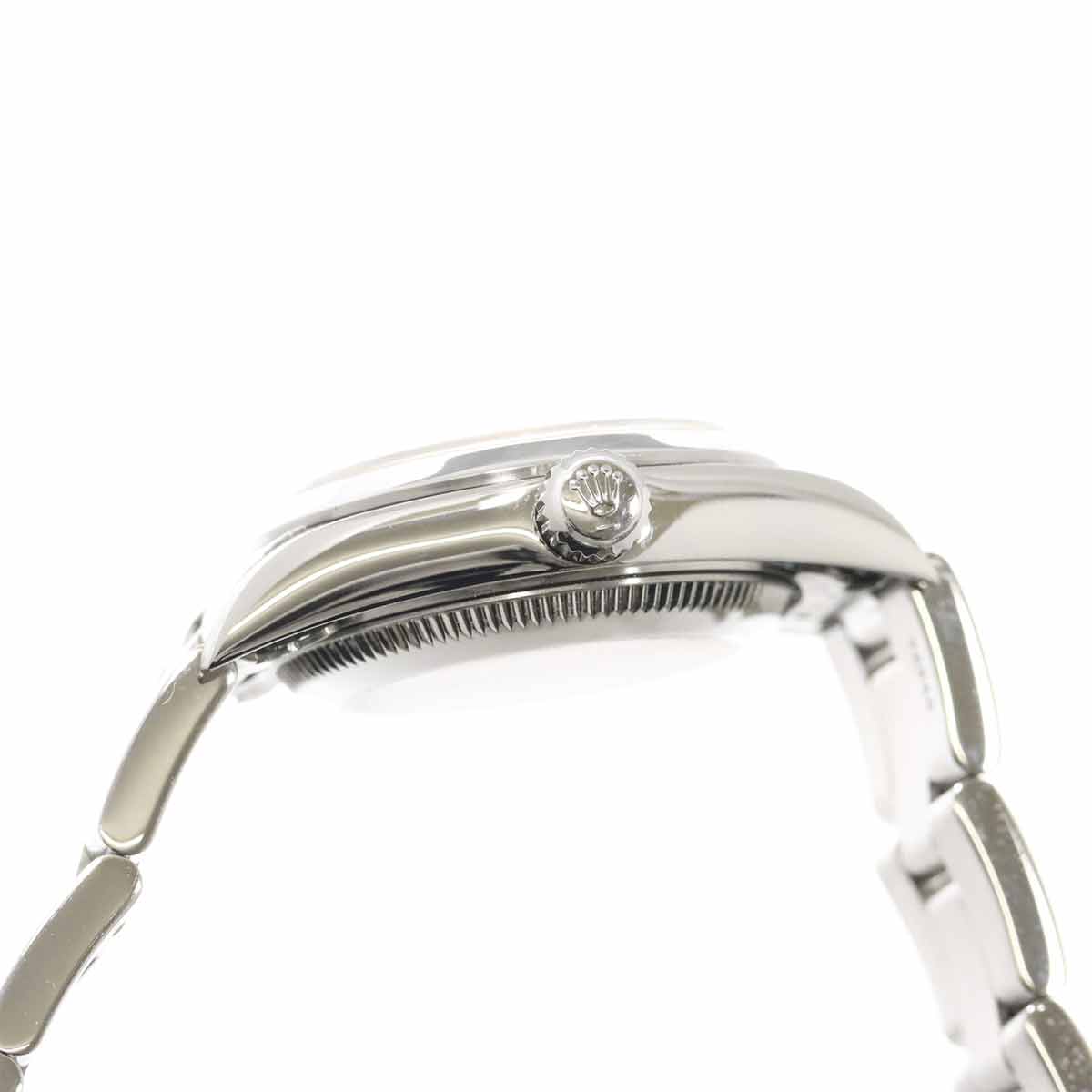 Oyster perpetual 76080 Serial F Blue Dial Ladies Watch