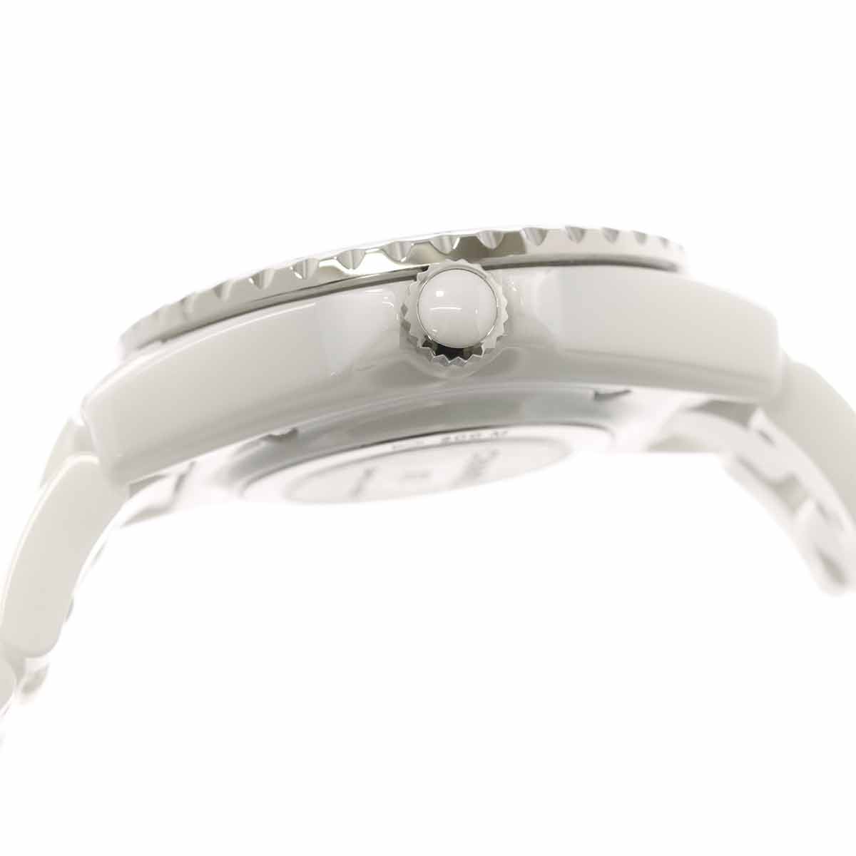 J12 33mm H5698 Ceramic Quartz White Dial Ladies Watch