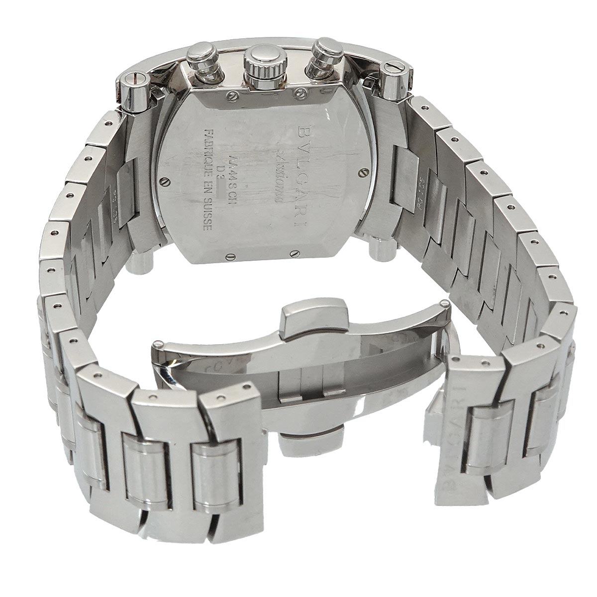 Assioma Chronograph AA44SCH Date Automatic Gray Dial Mens