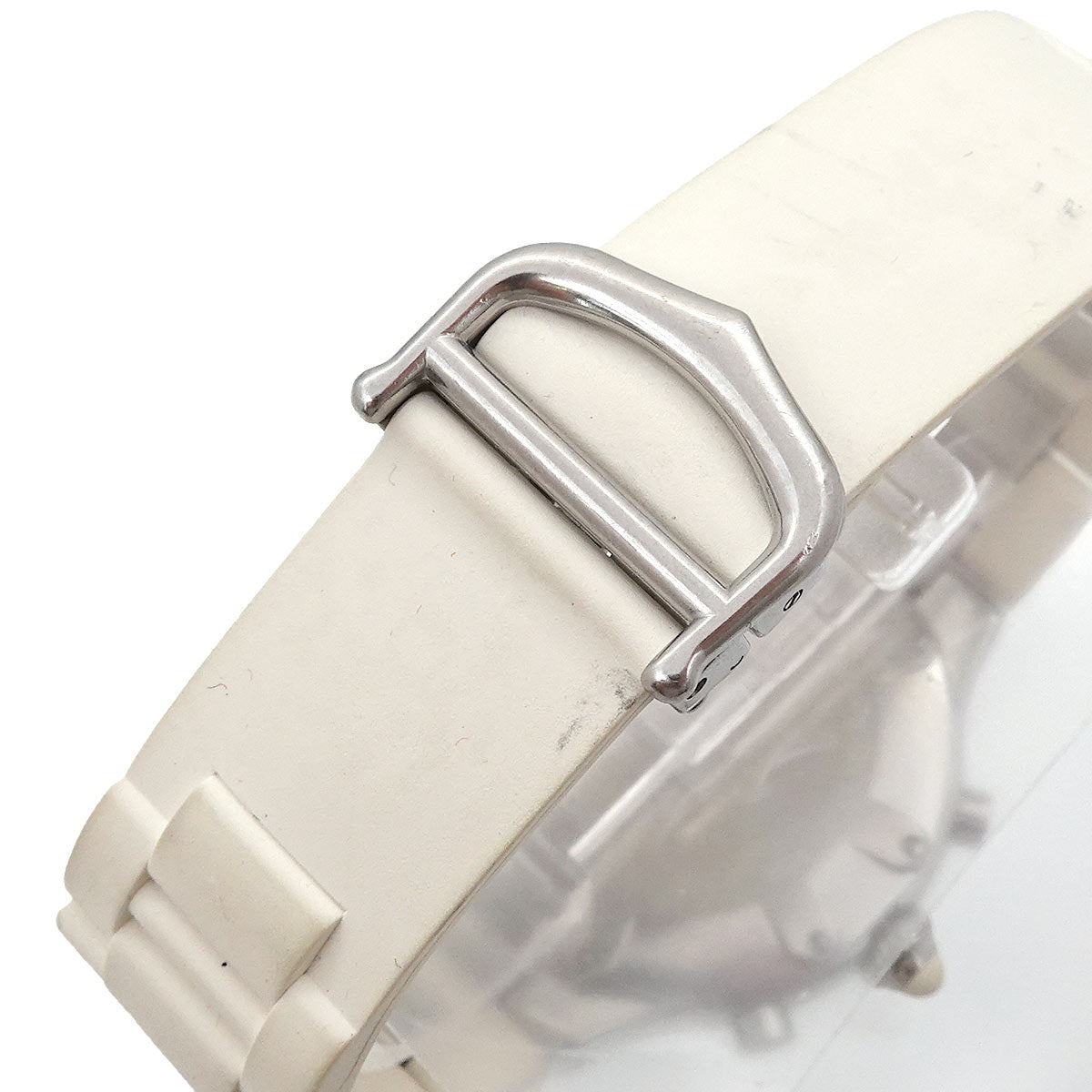 Must 21 Chronoscaph W10184U2 Date Quartz White Dial Mens