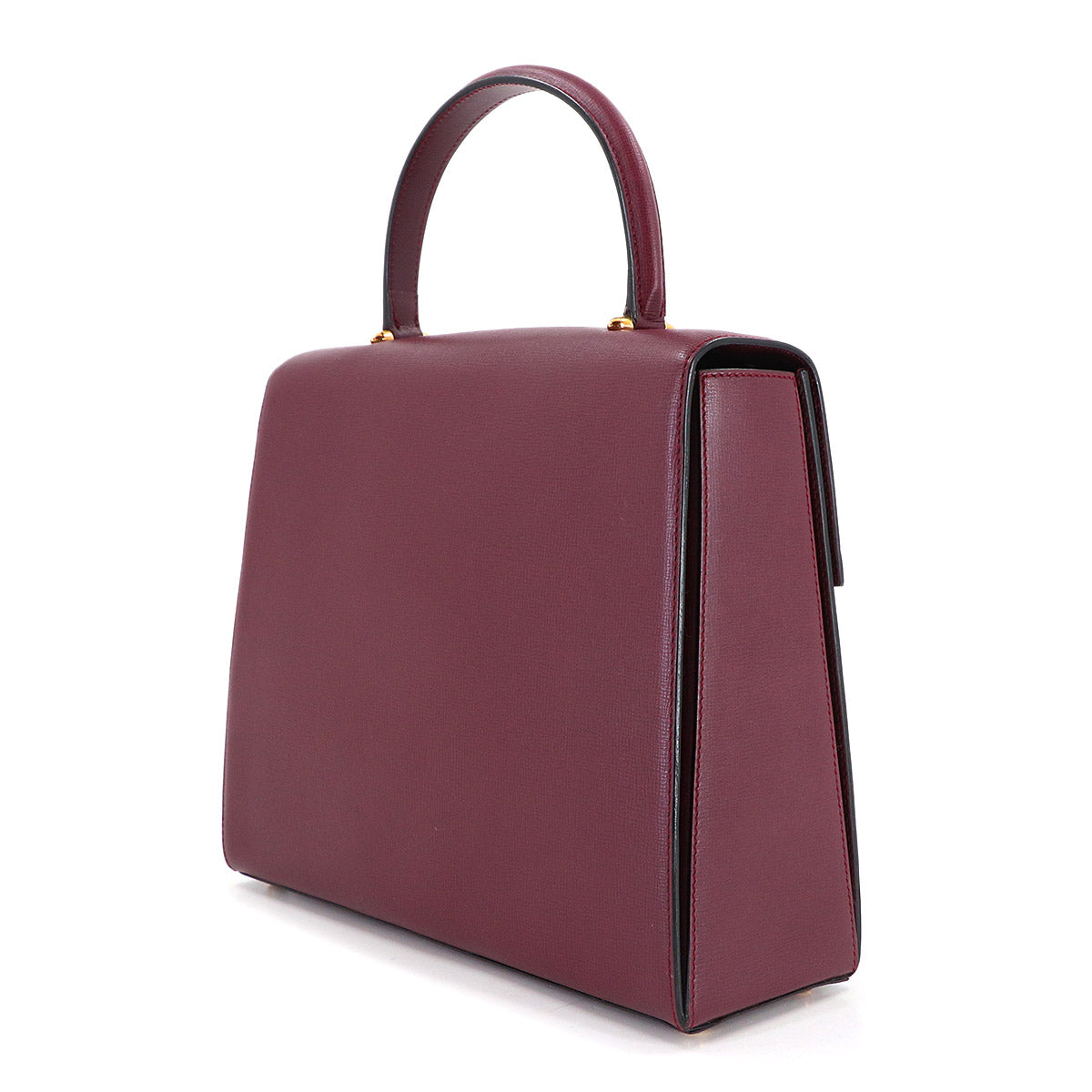 Must Hand Bag Leather Bordeaux Purse