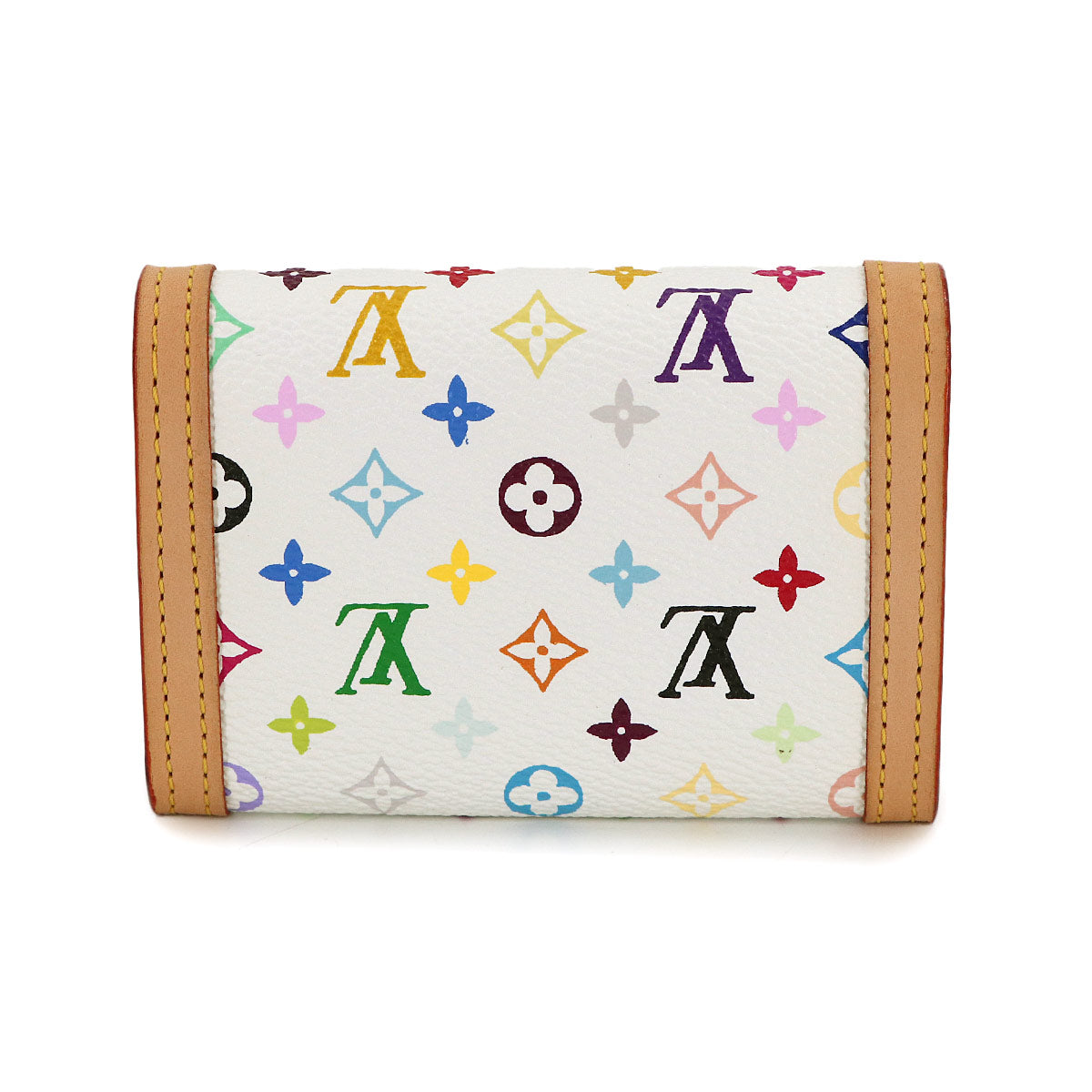Monogram Multi Color Porte Monnaie Plat Coin Purse M92657
