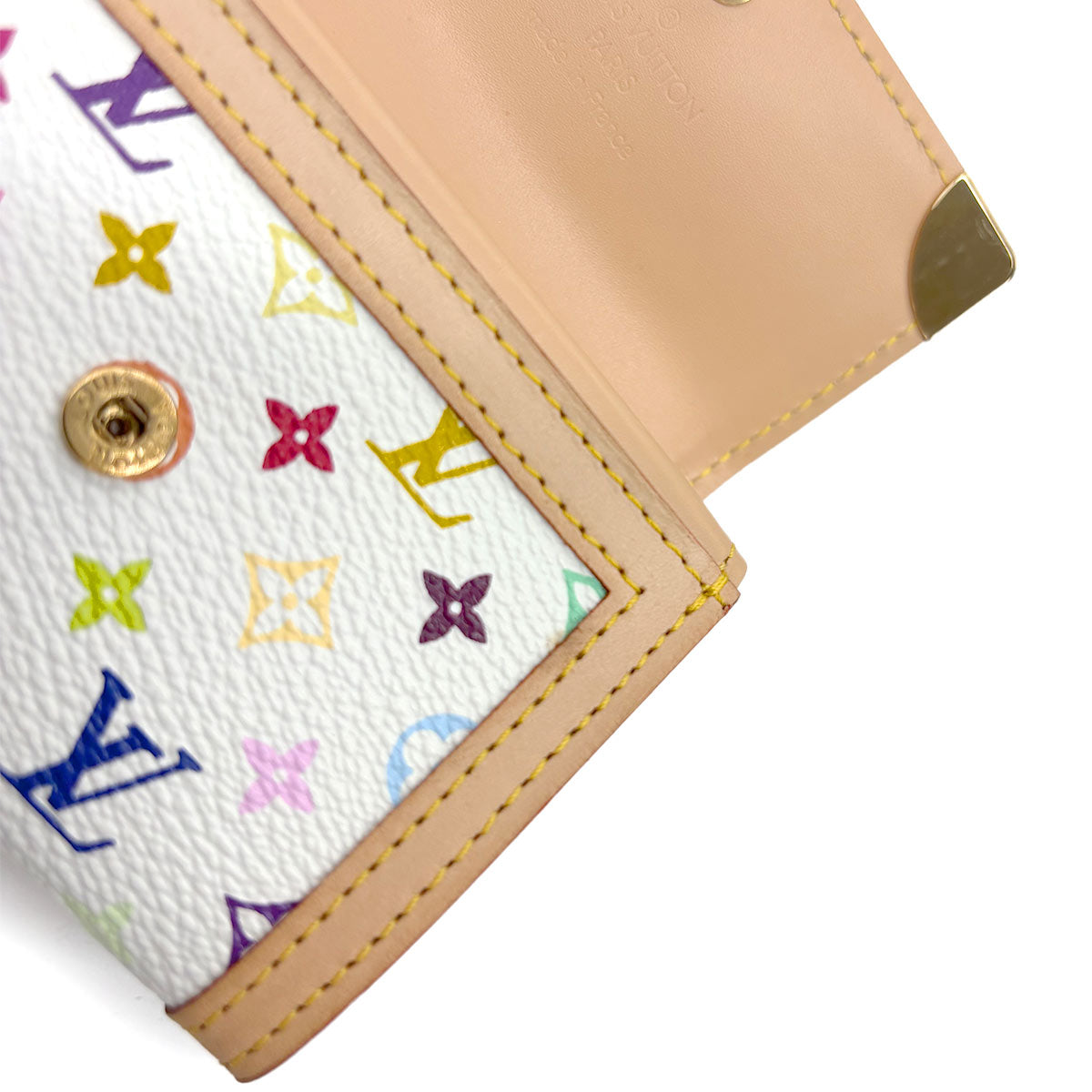 Monogram Multi Color Porte Monnaie Plat Coin Purse M92657