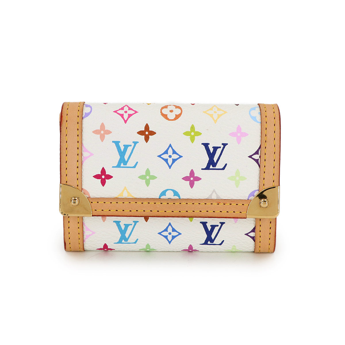 Monogram Multi Color Porte Monnaie Plat Coin Purse M92657