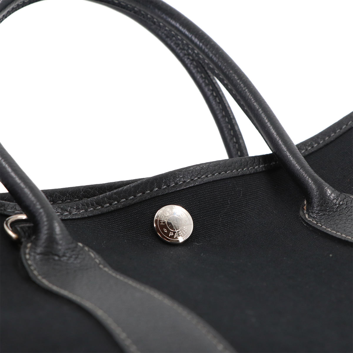 Garden Party TPM 2way Tote Shoulder Bag Toile Officier Black