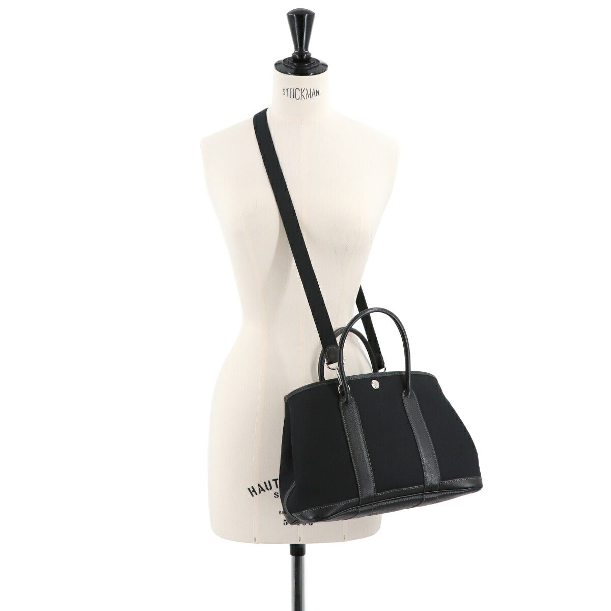 Garden Party TPM 2way Tote Shoulder Bag Toile Officier Black