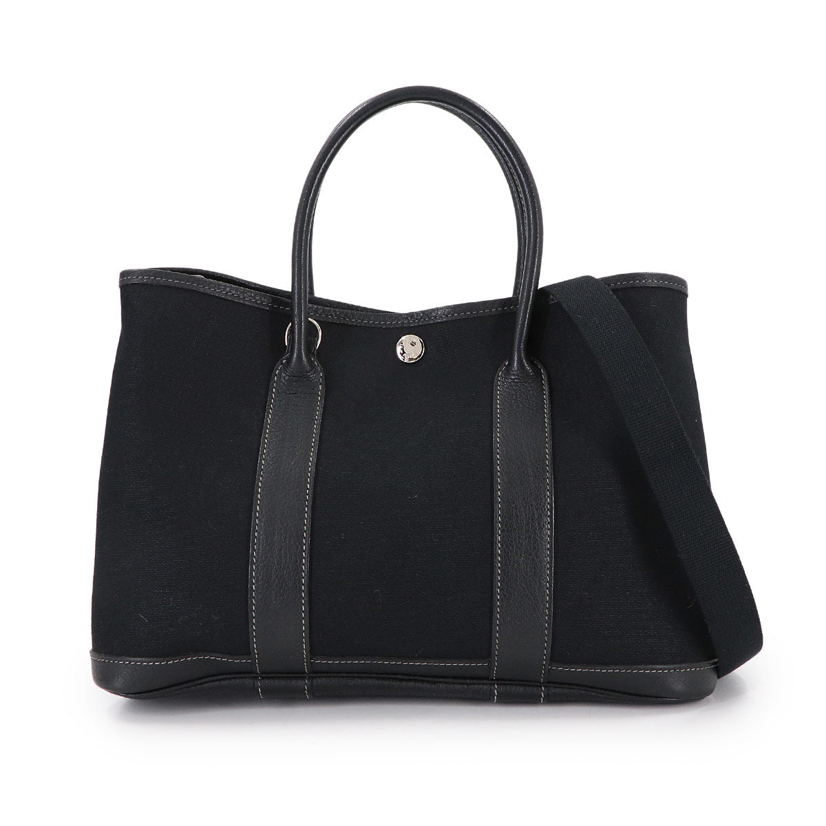 Garden Party TPM 2way Tote Shoulder Bag Toile Officier Black