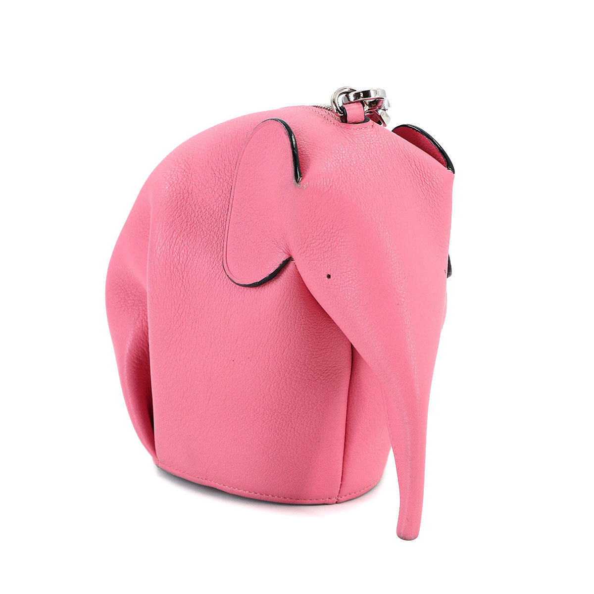 Mini Elephant Bag Shoulder Bag Leather Pink A623C45X06 Purse