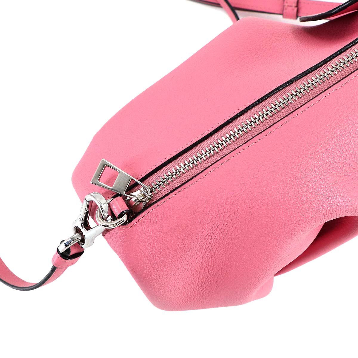 Mini Elephant Bag Shoulder Bag Leather Pink A623C45X06 Purse