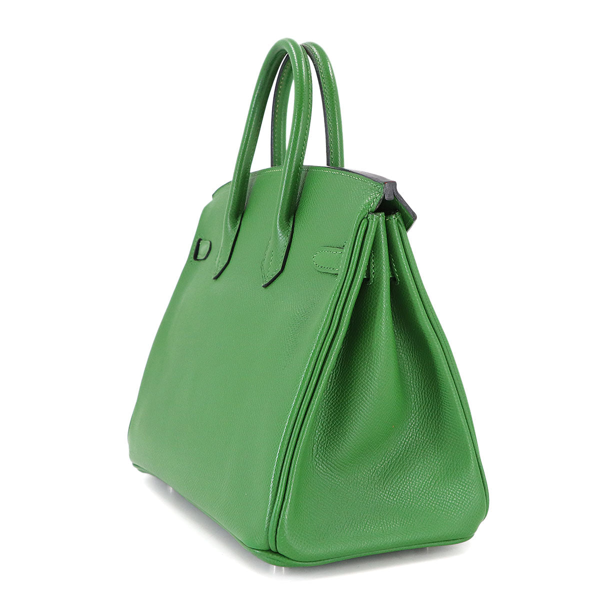 Birkin 25 Veau Epsom Vert Bengale Hand Bag Purse