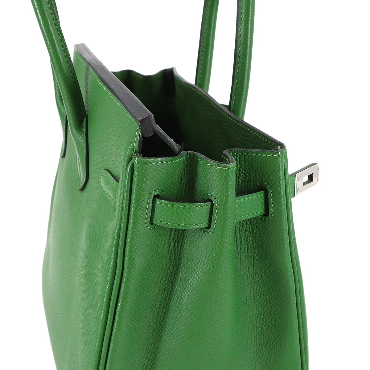 Birkin 25 Veau Epsom Vert Bengale Hand Bag Purse
