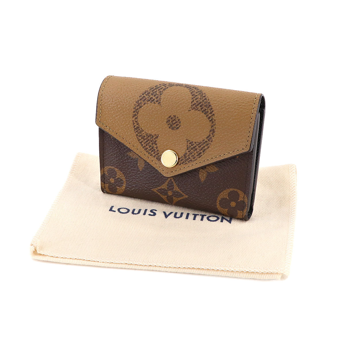 Monogram Giant Rever Portefeiulle Zoe Wallet M80725