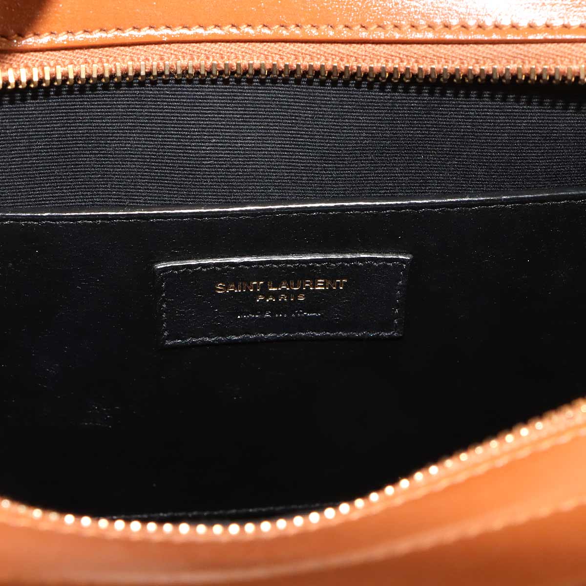 Uptown Hand Shoulder Bag Canvas Leather Brown 561203