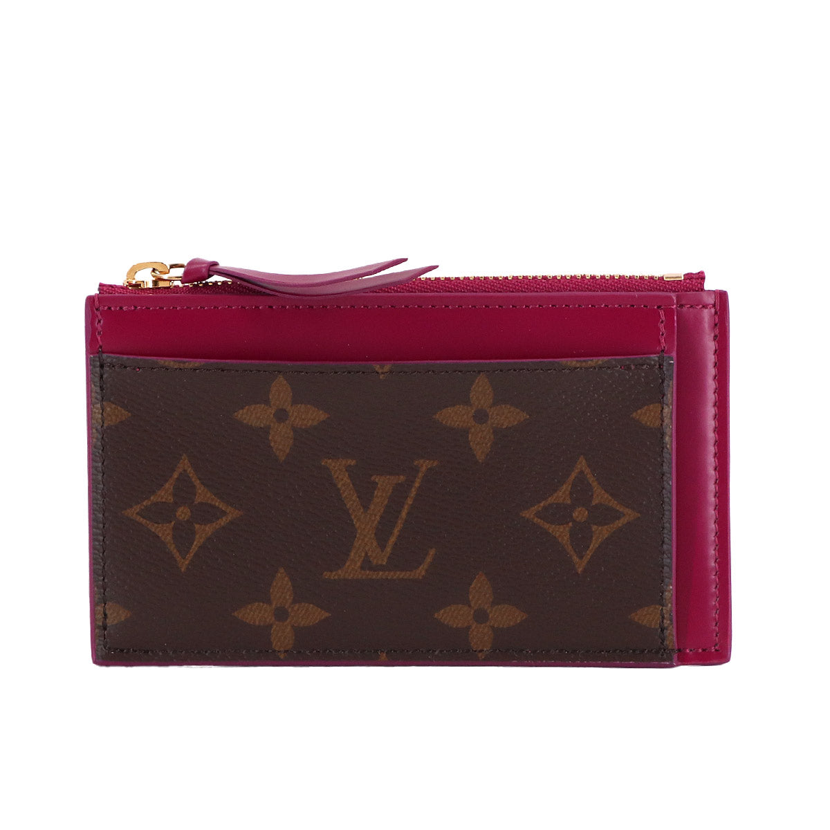 Monogram Porto Cult Zip Card Holder Fuchsia M67889