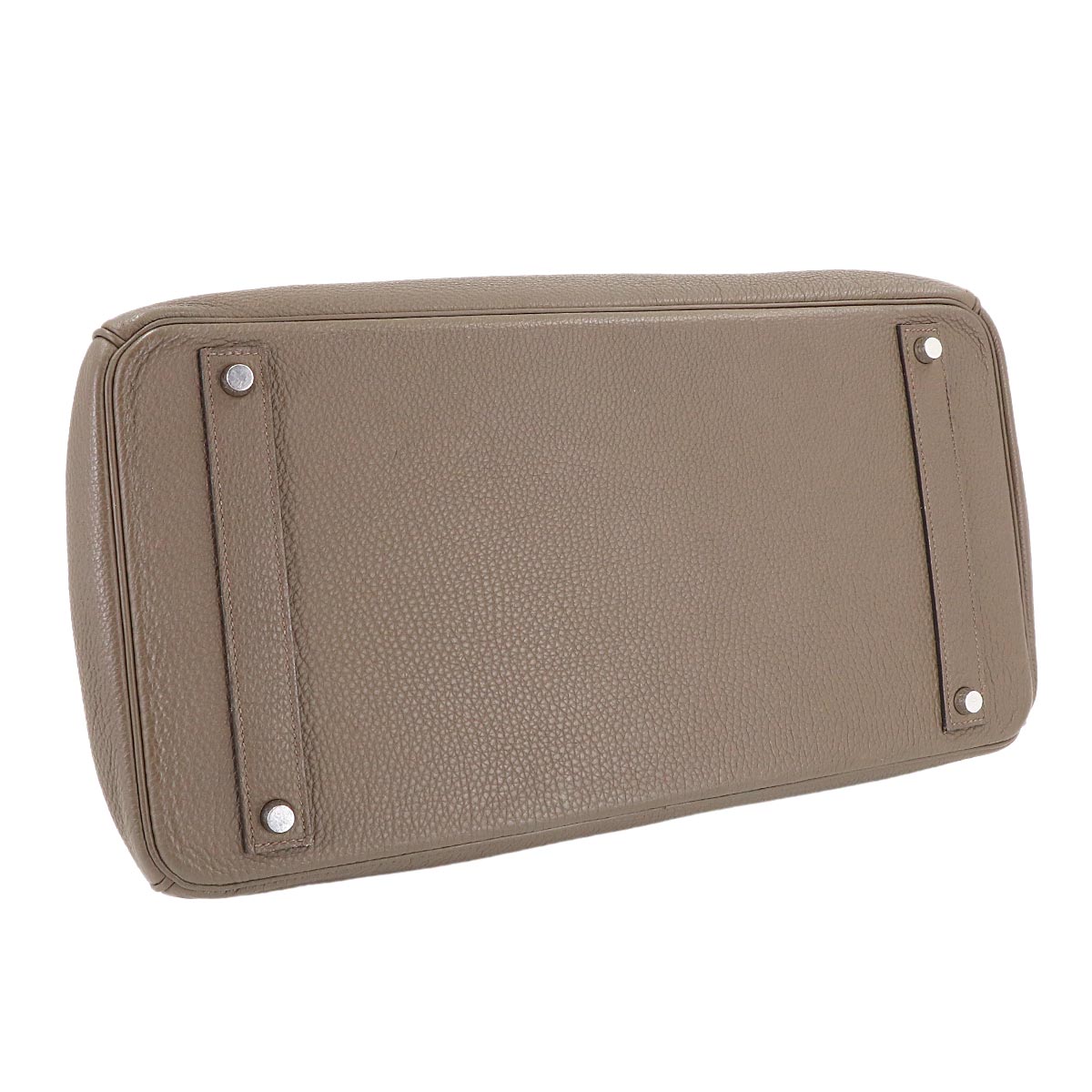 Birkin 40 Veau Togo Toupe Hand Bag Brown Purse