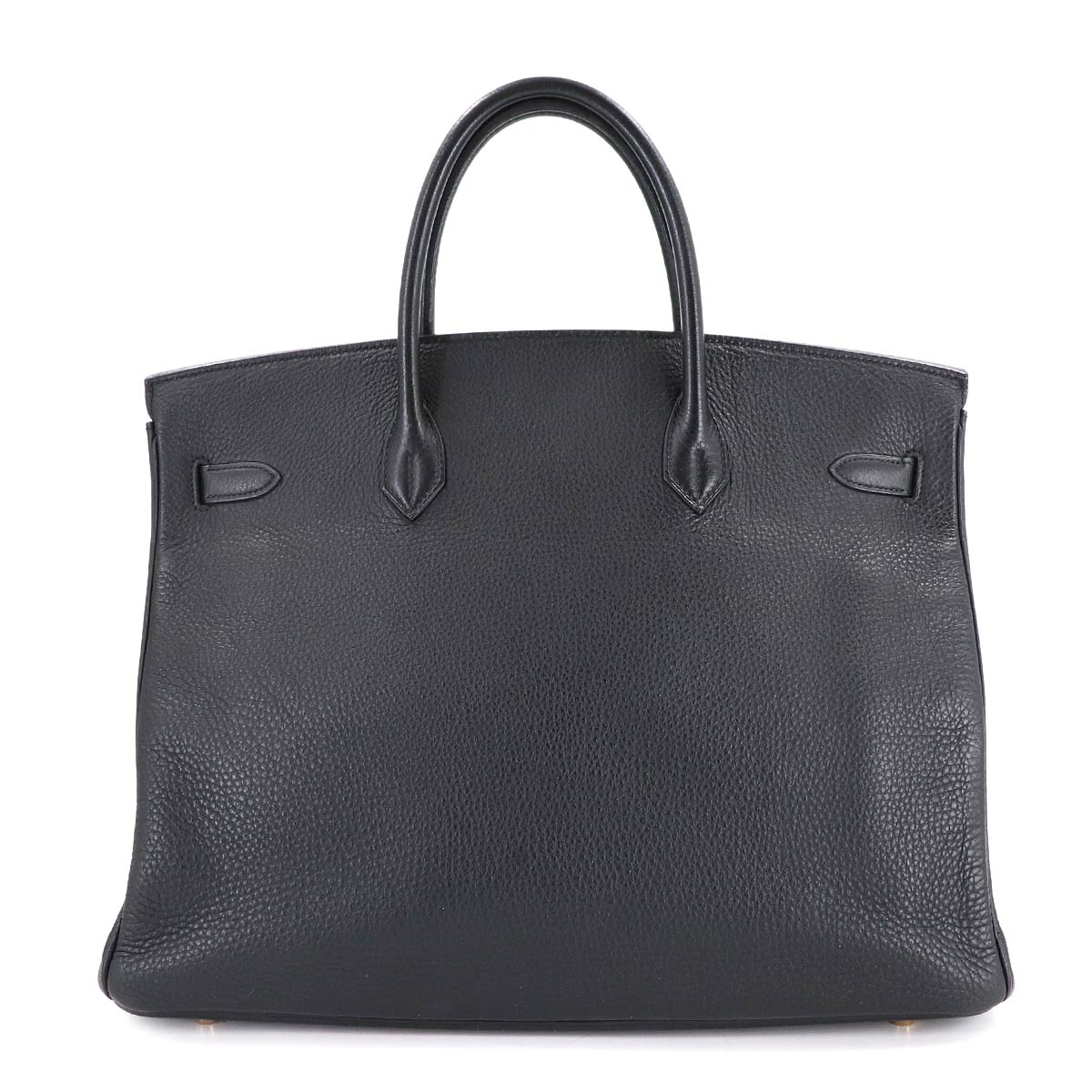 Birkin 40 Veau Togo Black Hand Bag Purse