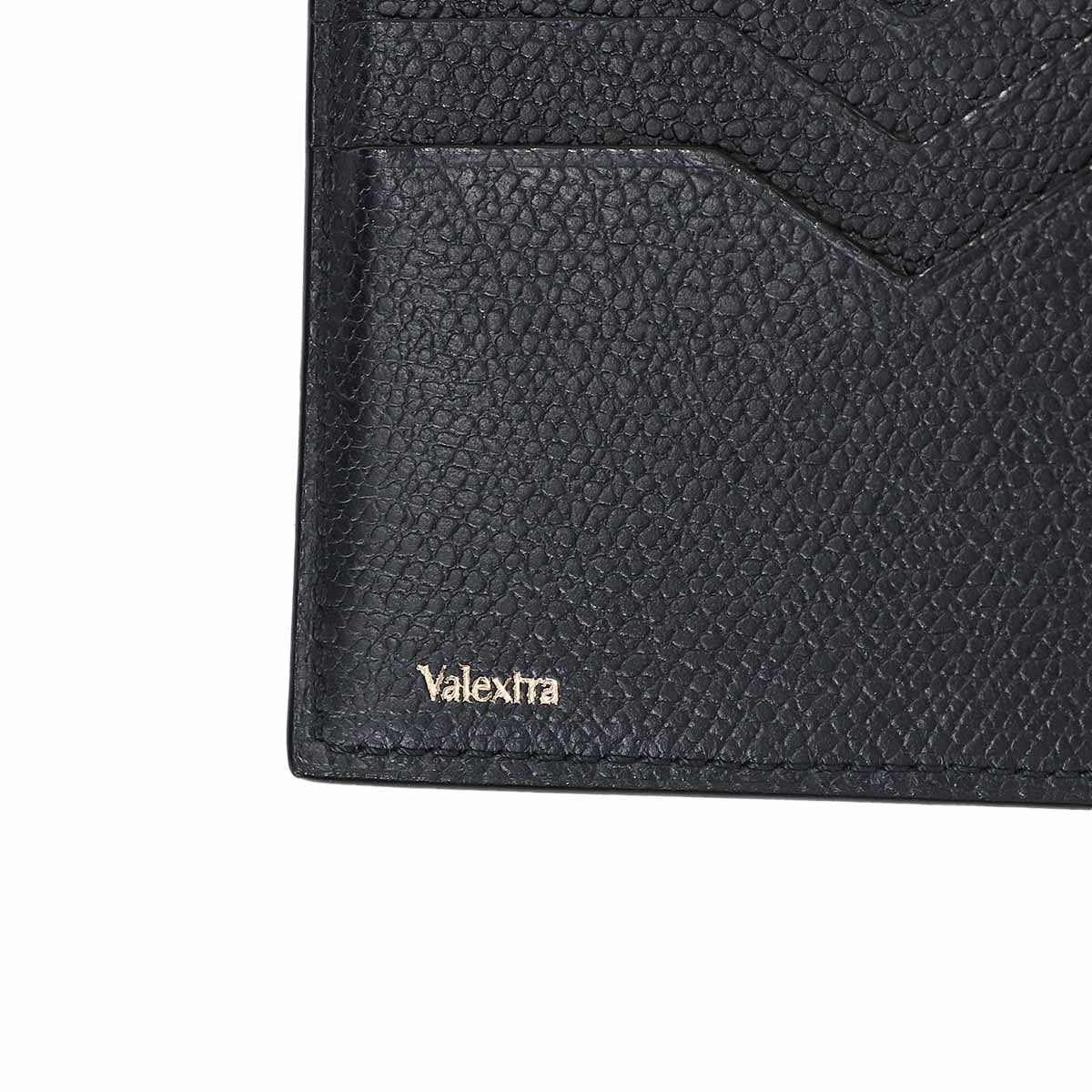 Bi fold Wallet Purse Leather Black