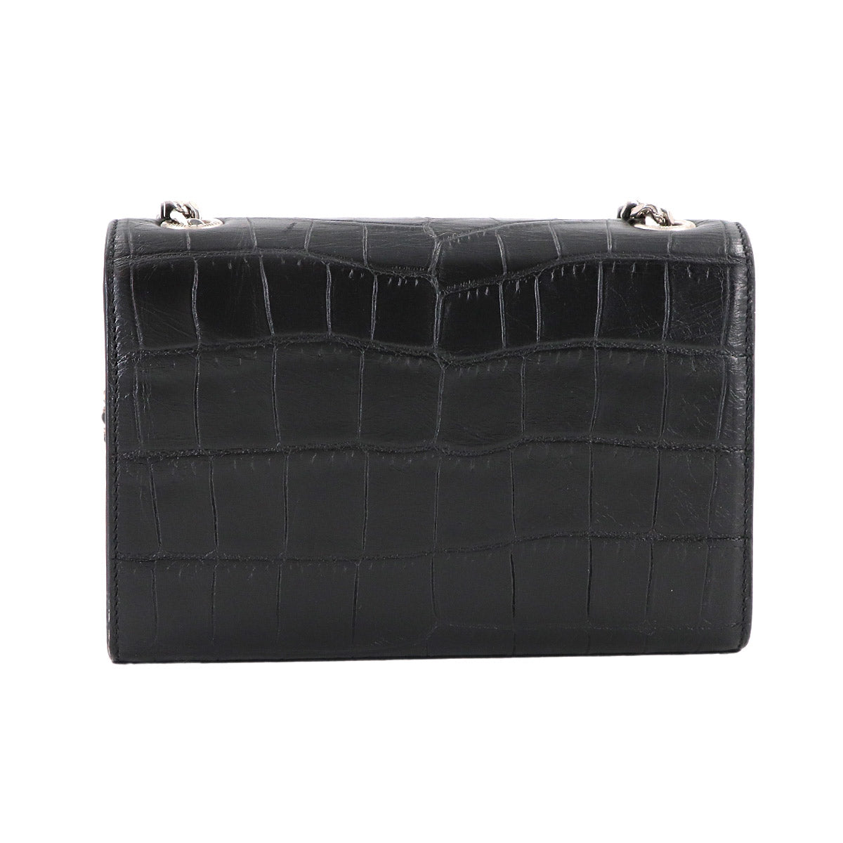 Kate Mini Chain Shoulder Bag Leather Black 354120