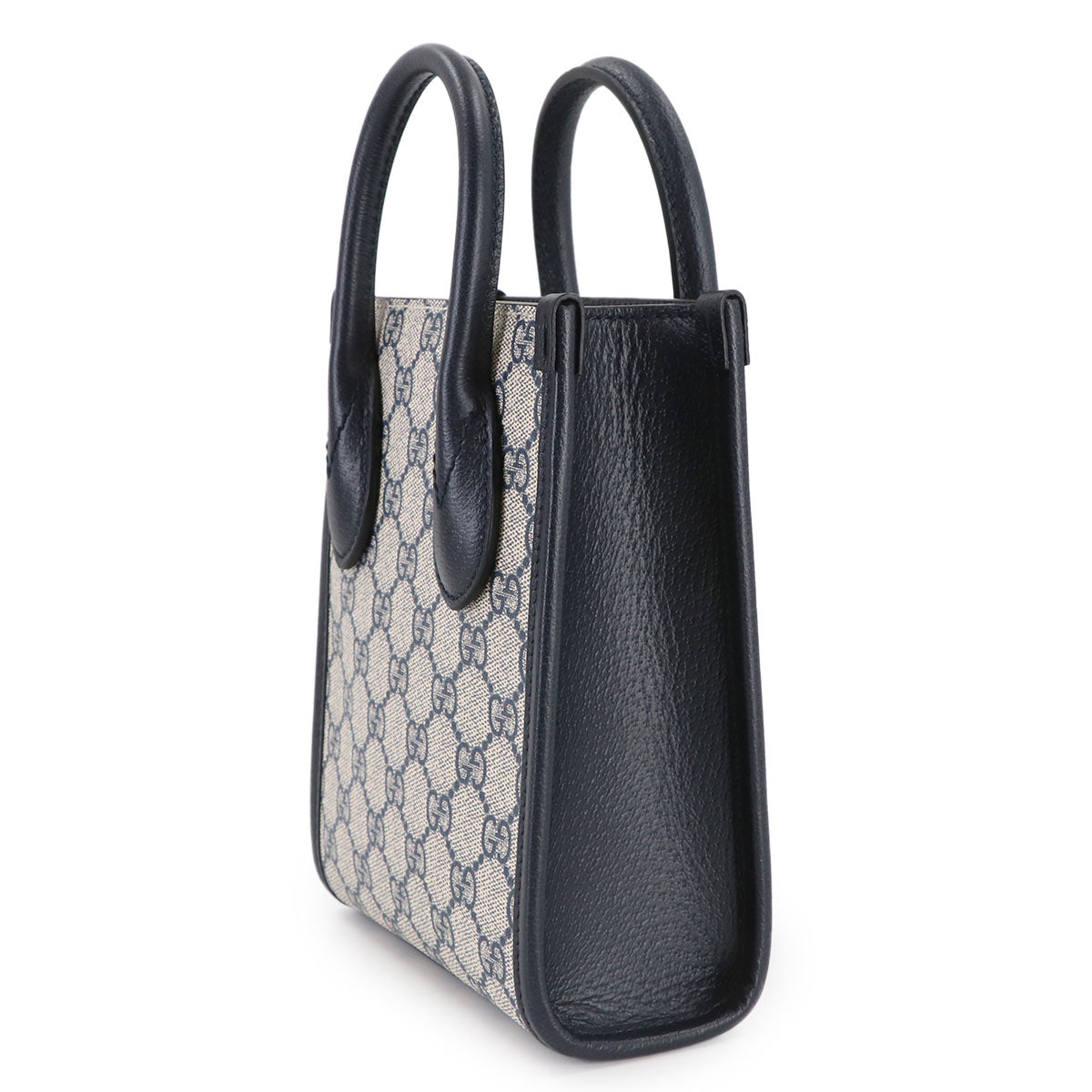 Interlocking G Mini Tote Shoulder Bag GG Supreme canvas 671623