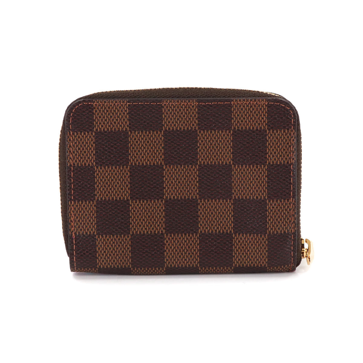 Damier Zippy Coin Purse Vivienne Wallet Brown N60404