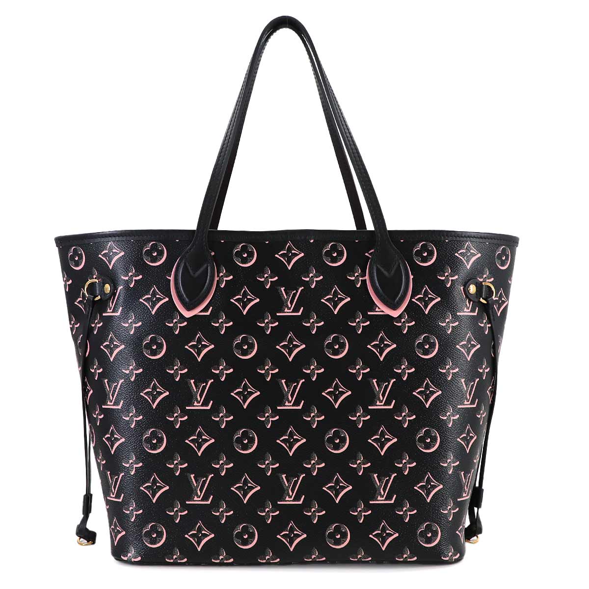FALL FOR YOU Monogram Neverfull MM Black M46137 Purse