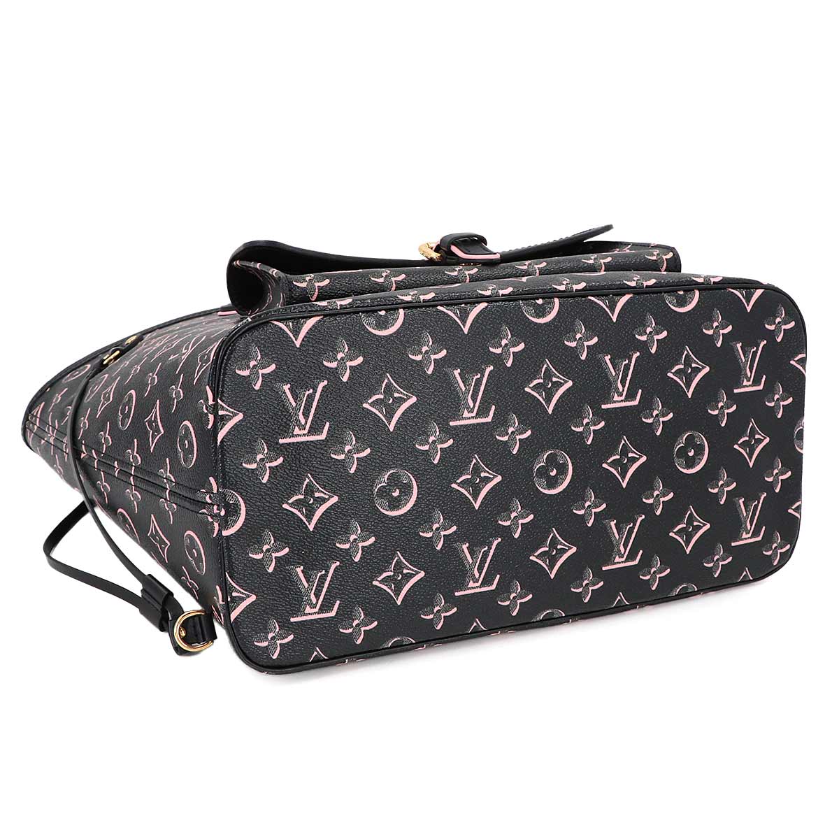 FALL FOR YOU Monogram Neverfull MM Black M46137 Purse