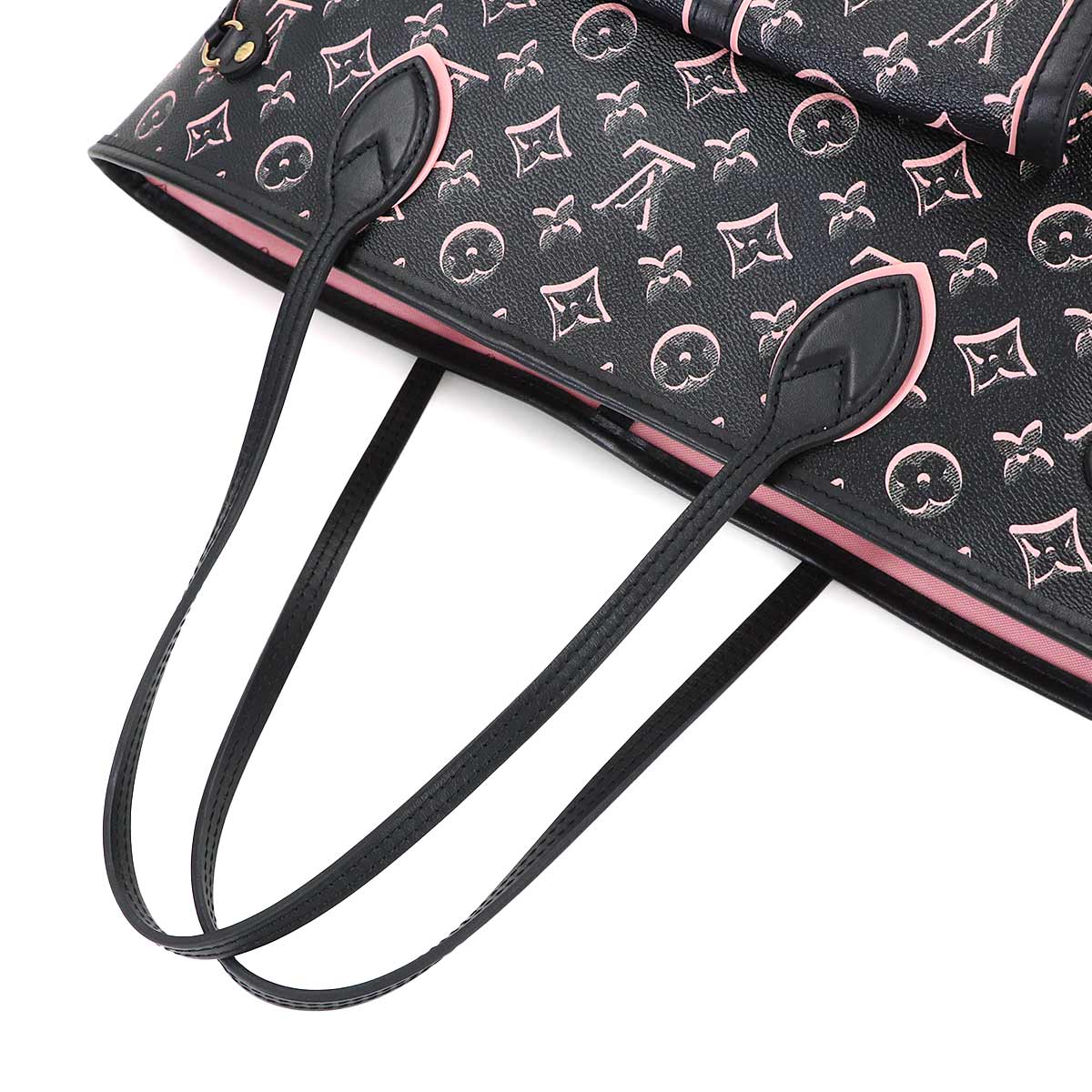 FALL FOR YOU Monogram Neverfull MM Black M46137 Purse