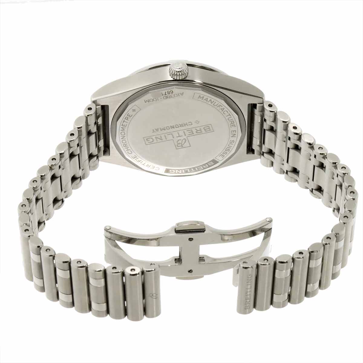 Chronomat Automatic 36 A10380 Green Dial Ladies Watch