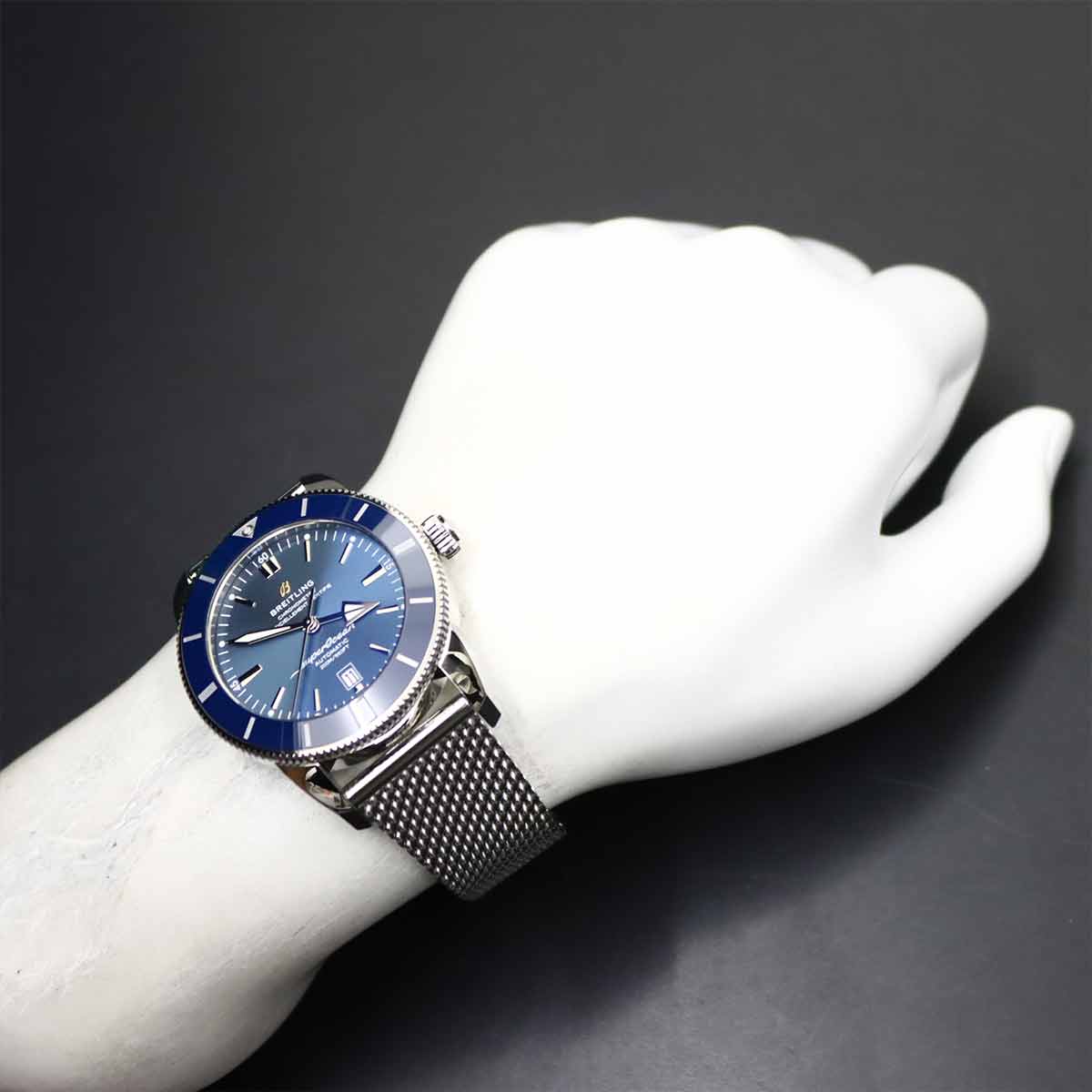 SuperOcean Heritage II AB2020 Automatic Date Blue Dial