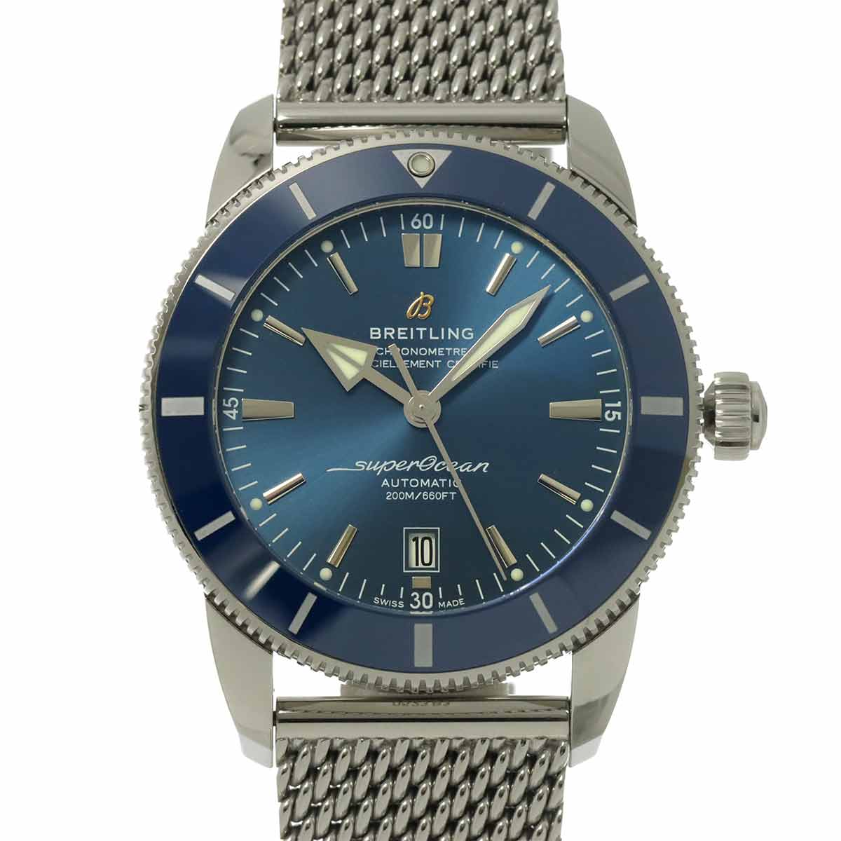 SuperOcean Heritage II AB2020 Automatic Date Blue Dial