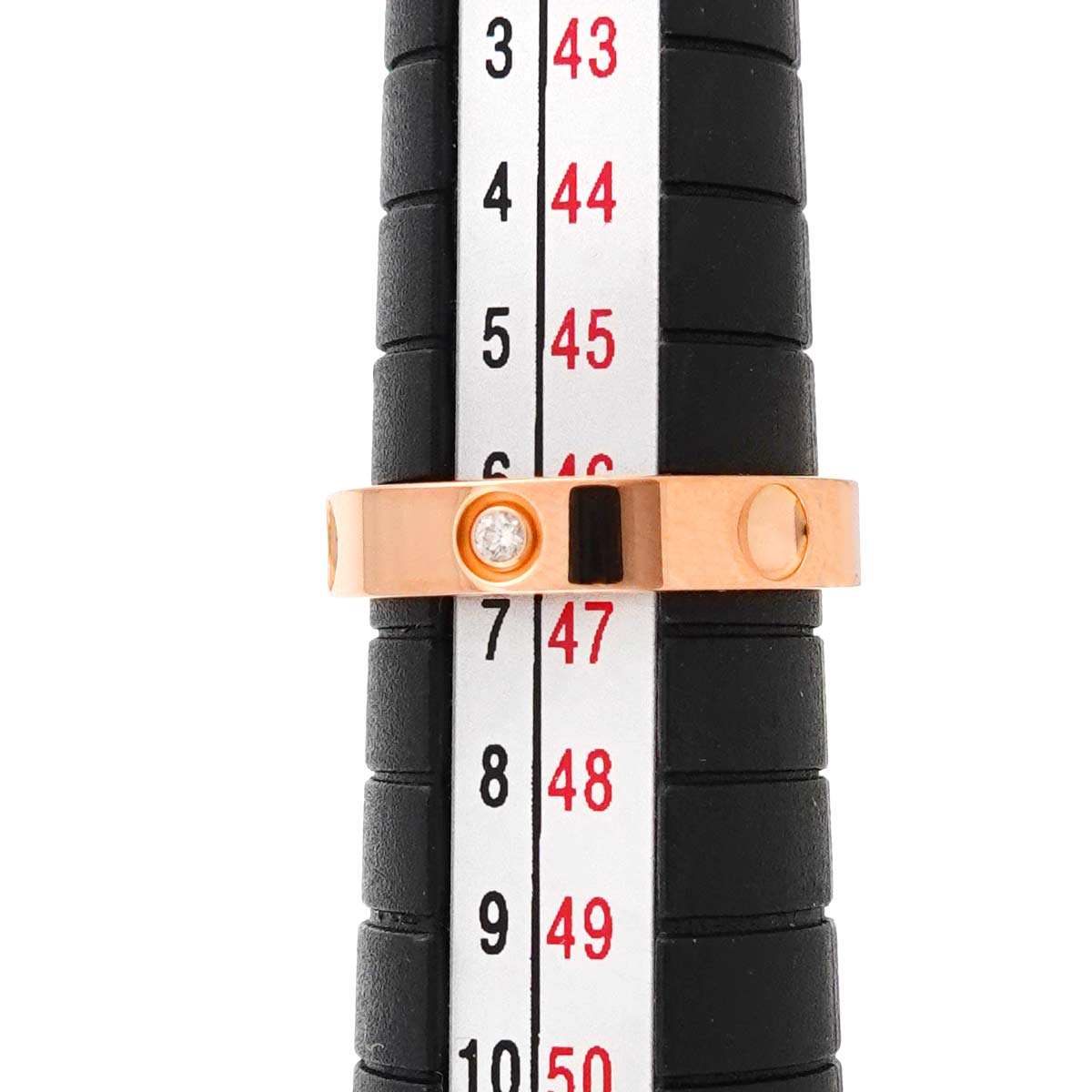 Alliance Anplant Diamond Ring K18 PG 750 Size46 3.75(US)