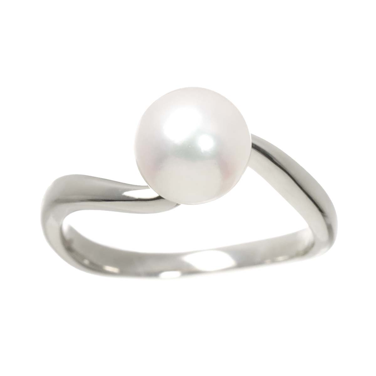 Akoya Pearl 7.6mm Ring Pt size6-6.25(US)