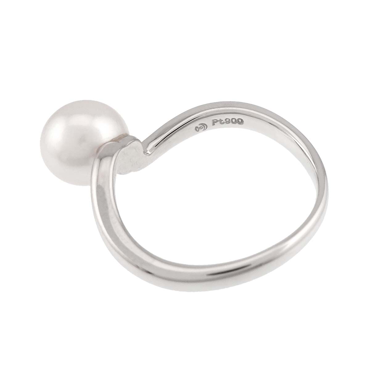 Akoya Pearl 7.6mm Ring Pt size6-6.25(US)