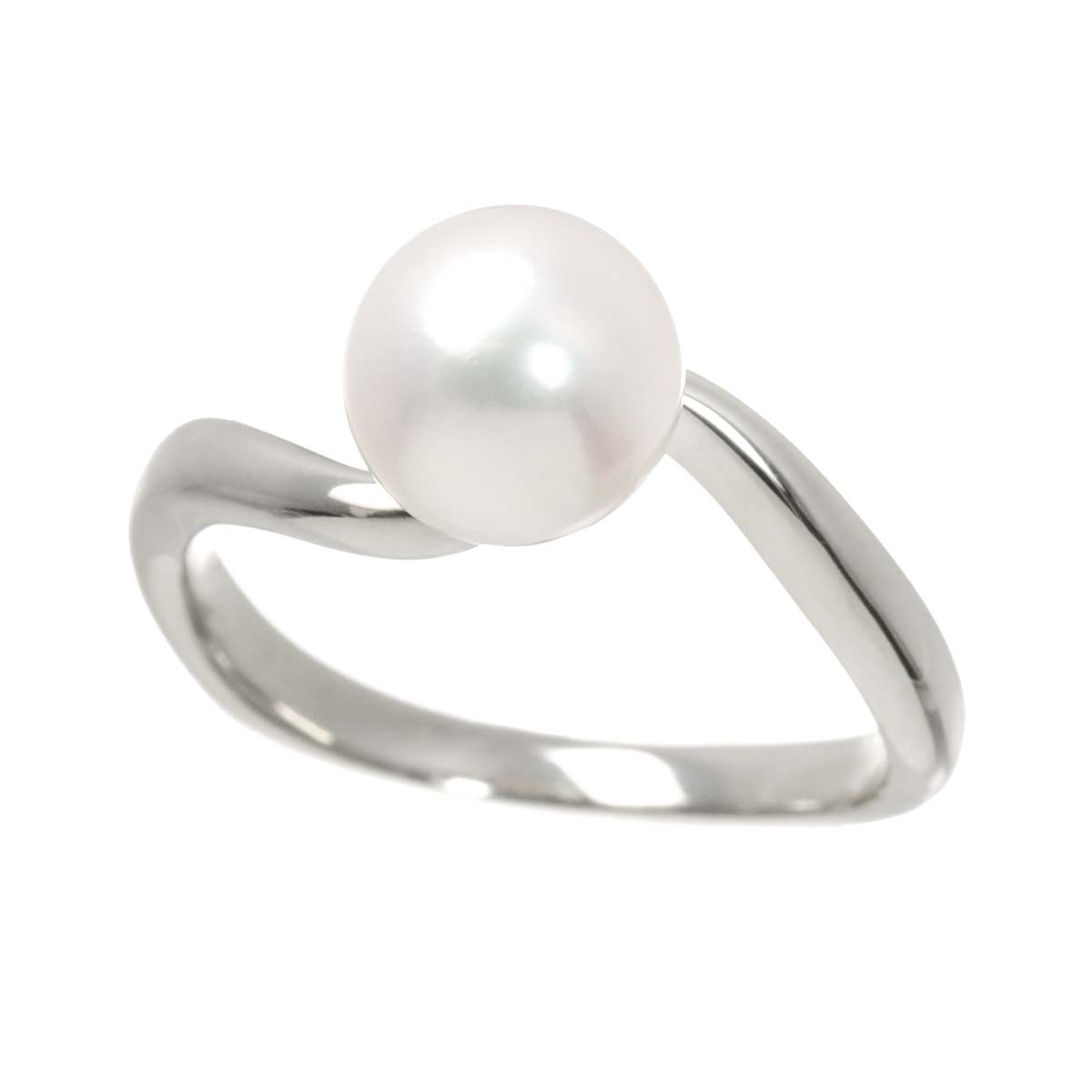 Akoya Pearl 7.6mm Ring Pt size6-6.25(US)