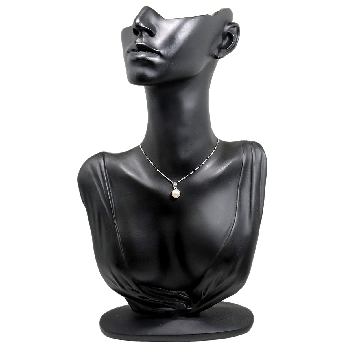 Akoya Pearl 7.8mm Necklace 18K White Gold 750