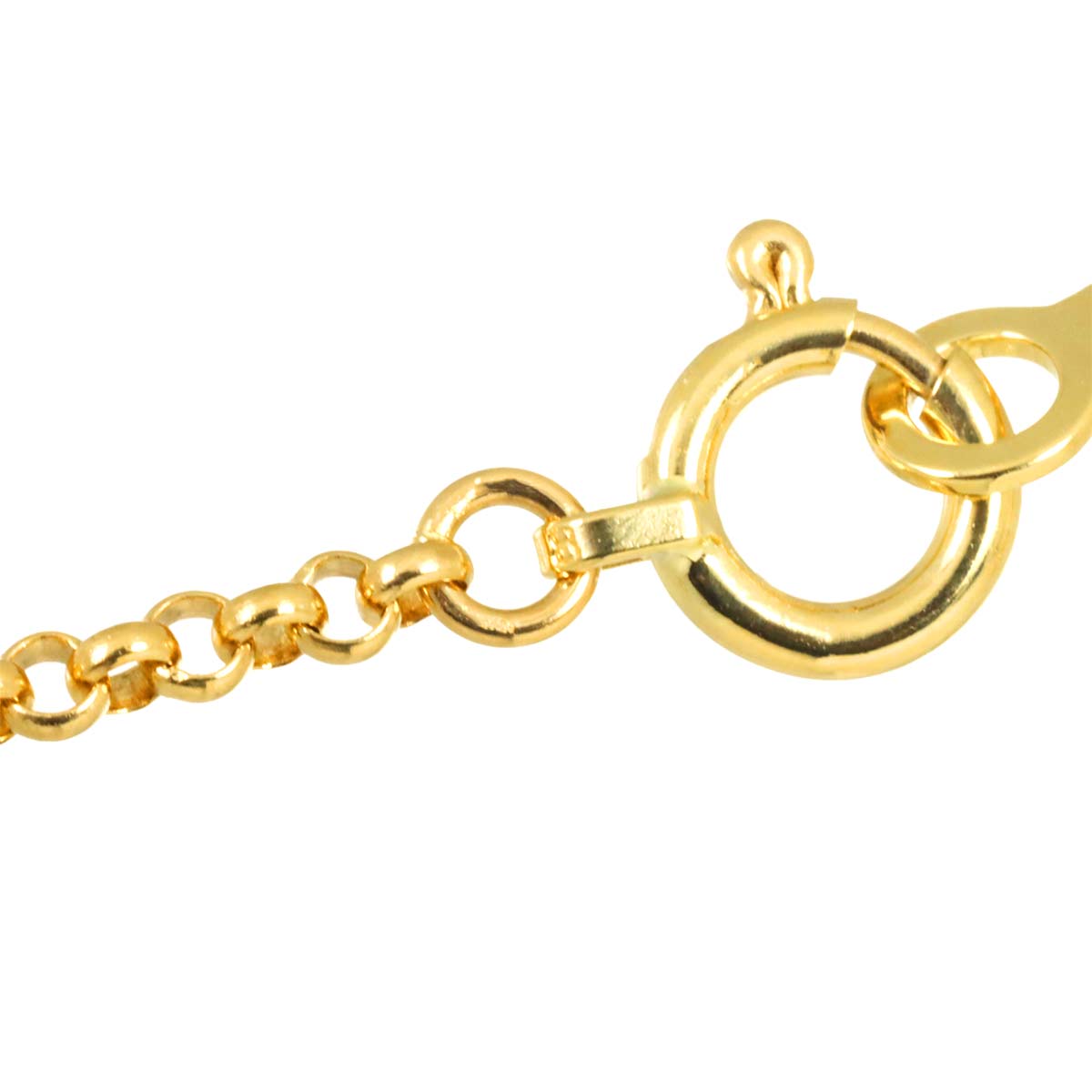 Diamond 0.05ct Necklace 18K Yellow Gold 750