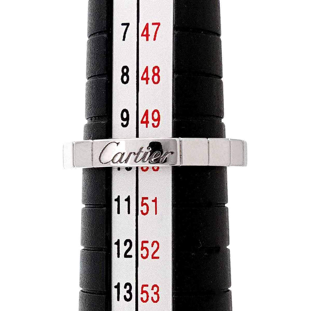 Laniere Ring 18K White Gold 750 Size50 5.25(US)