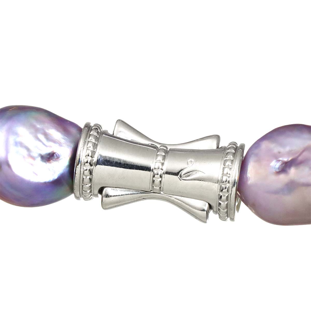 Baroque Pearl Necklace SV Silver 925