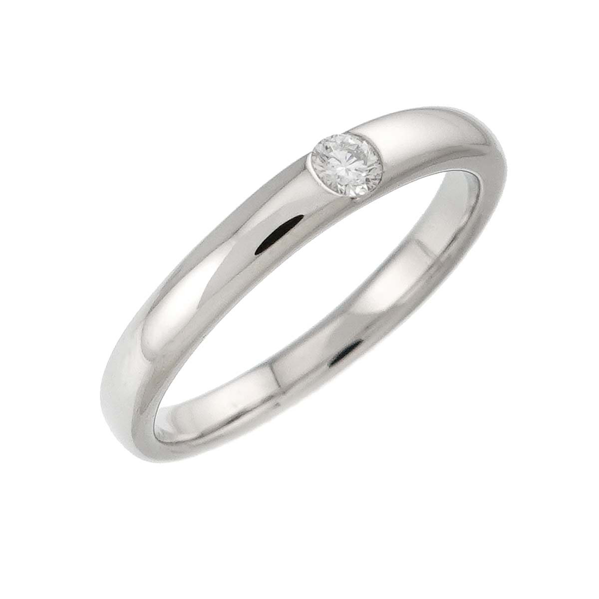 Diamond 0.06ct Ring Pt size5.5-5.75(US)