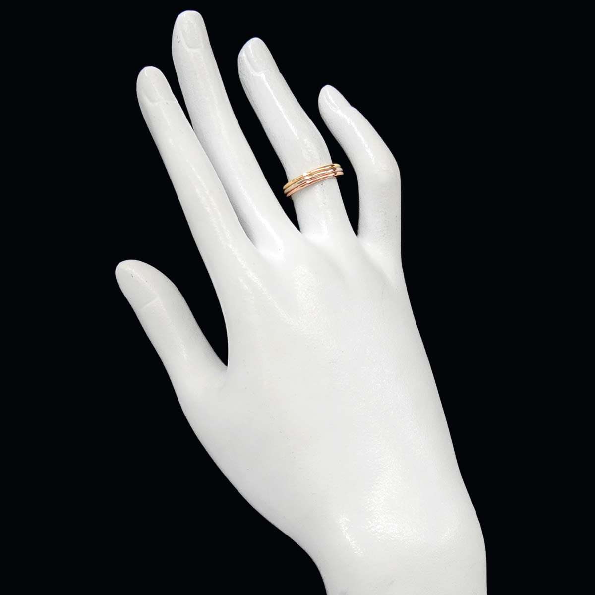 Vendome Ring 18K YG WG PG 750 size50 5-5.25(US)